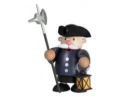 KWO Figura Decorativa (10 cm), diseÃ±o de Vigilante Nocturno, Madera, Talla Ãºnica, 4 Pack