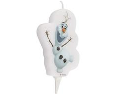 Dekoback 32202 de la torta de la vela de Frozen Olaf