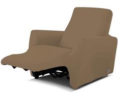 Biancaluna - Funda para sillón reclinable Relax Genius Lounge - Funda para sofá de 1 Plaza - Color Gris