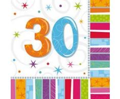 amscan Servilletas con Las Edades