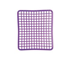 Excelsa Rainbow - Alfombra de Fondo para Fregadero, Color Lila, 32 x 28 cm