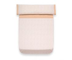 San Carlos Serena SÃ¡banas Estampadas, AlgodÃ³n-PoliÃ©ster, Crema, Cama 150, 3 Unidades