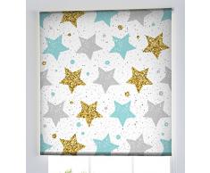 Rollertor Milan 111 Estor Enrollable Tela Multicolor (74042), 150x175 cm