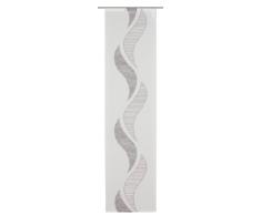 Home Fashion 87872-806 Sherli - Cortina corredera (245 x 60 cm, diseÃ±o con ondulaciones)