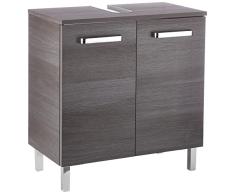 Pelipal 352 Bonn Armario para Lavabo, Madera, Estructura de Grafito, Breite 60 cm