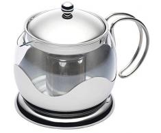Kitchen Craft LeXpress - Tetera de Cristal con Filtro (900 ml)