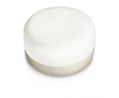 Philips Ecomoods Lámpara de mesa 43854/38/16 - lámparas de mesa (Fluorescente, Ambiente, 50/60 Hz, E14, Blanco cálido, Color blanco)