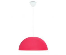 Philips myLiving Rye Lámpara colgante LED, iluminación interior, 8 W, rojo y blanco