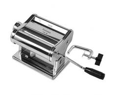 Habi Classic 150 - Máquina para Hacer Pasta en casa, de Acero Cromado, Plateada