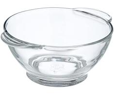Duralex 2005AF06A1111 LYS â Cuencos con Asas de Cristal,13.58 cm, Transparente, 510 ml, 6 unidades