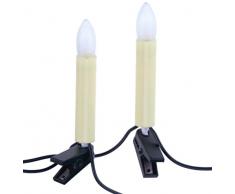 Rotpfeil 969 300 5500 - Guirnalda con 30 velas LED para interior (mate)