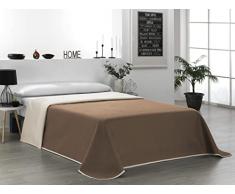 Martina Home Colcha BoutÃ­ Reversible, Beige Marron, Cama 150