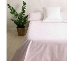 Sancarlos â Juego de SÃ¡banas Kamut, 50% AlgodÃ³n 50% PoliÃ©ster, Color Maquillaje, Cama de 150