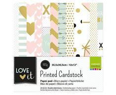 Vaessen Creative Cartulina, Multicolor, 30.48 Cm X 30.48 Cm