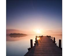 Pro-Art g1703a - Lienzo en impresión giclée (30 x 30 cm), diseño de amanecer,, 50 x 50 cm