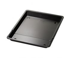 Dr. Oetker Bandeja Extensible 27X36,5-52Cm, Acero con Revestimiento Antiadherente Especial, Negro, 52 cm