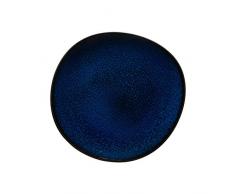Villeroy & Boch Lave Bleu Plato de desayuno, 23,5x23x2,6 cm, Gres, Azul