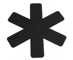 Cuisy kb5431 Protège Cacerola Fieltro Rojo/Gris/Negro 37, 5 x 0, 2 x 37, 5 cm 2 Piezas