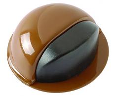 Brinox Tope Acero para Puertas Adhesivo, Marrón, 2.2x4.9x4.9 cm