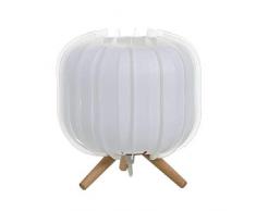 Dcasa Sobremesa Bola Base BambÃº LÃ¡mparas ambientadoras Anillos de Bombilla DecoraciÃ³n del hogar Unisex Adulto, 287005, Ãºnica