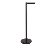 SpirellaÂ âÂ Portarrollos de pie 24Â x 66Â x 19Â cm cm Soporte para Rollos de Papel higiÃ©nico de Repuesto, Color Negro
