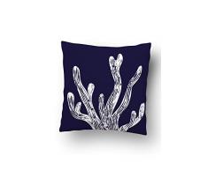 Lulu Home - Funda de Almohada, Multicolor, 45 x 45 cm