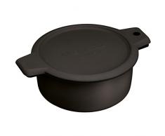 KitchenCraft Microondas Parrilla y Plato para Dorar, CocciÃ³n RÃ¡pida, Comida de Horno, Robusto y Ligero, 26 x 29 x 9cm, Negro