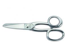 Arcos Serie Forged - Tijeras Cocina - Tijeras Cocina de Acero Inoxidable Forjado de 215 mm de longitud - Tijeras Mango de Acero Inoxidable Color Plata