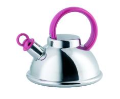 Schulte-Ufer 6839-20 Orion - Hervidor de Agua con Silbato (20 cm), Color Rosa