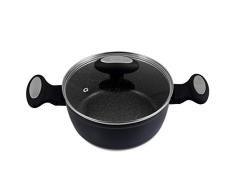 Zyliss E980141 Ultimate Olla, 20cm, Aluminio Forjado, Negro, Revestimiento Antiadherente, Adecuado Para InducciÃ³n y Apto Para Lavavajillas, GarantÃ­a Antiadherente 10 AÃ±os