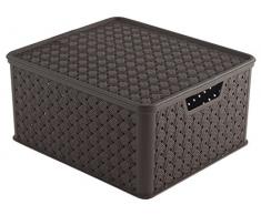 Tontarelli Set Caja de Almacenamiento 4 Uds. 13 lt