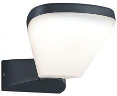 Trio Volturno - Aplique exterior LED, 6 W, color antracita