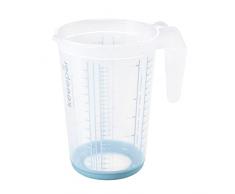 keeeper Jarra medidora con base antideslizante, 1,5 L, Massimo, Azul Nordic