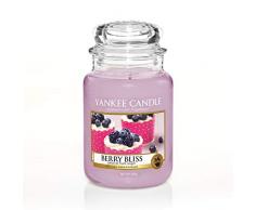 YANKEE CANDLE Vela aromática en Tarro Grande, alegrÃa de Las Frutas del Bosque