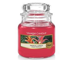 Yankee Candle Tropical Jungle Vela AromÃ¡tica en Frasco PequeÃ±o, Rosa, 104g