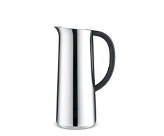 Alessi Nomu NF05 Jarra de DiseÃ±o Termo-aislante en Acero y Resina TermoplÃ¡stica