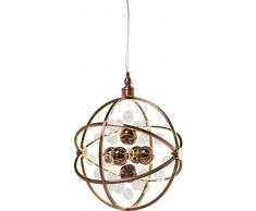 Kare Lámpara Colgante, Universum Led, Cobre, 150 x 48 x 48 cm