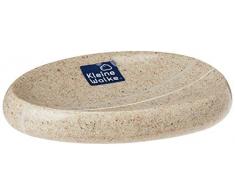 Kleine Wolke Jabonera, polyresin, Beige, 12,8 x 2 cm