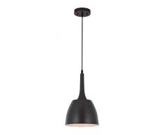 Interfan 1L Lámpara Colgante E27, Negro