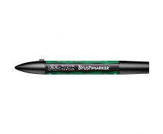 Winsor & Newton Rotulador Brushmarker, Lush Green (G756), Verde