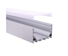 Perfil aluminio led lampara colgante, 2 metros