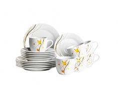 Josef Mäser Domestic by Mäser Serie Akadien - Juego de café (18 piezas)