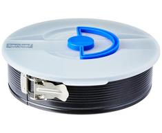 Zenker Spring Forma DiÃ¡metro 26Â cm con Tapa de la Serie Pure, Molde Molde Redondo con Revestimiento Antiadherente, con Base, to go Molde (Color: Negro), cantidad: 1Â Pieza