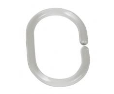 Wenko Anillos para Cortinas de Ducha, 3x4.5x3 cm