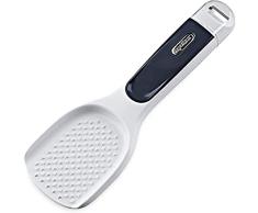 Zyliss E900047 Pelador y Rallador de Jengibre, PlÃ¡stico/Acero Inoxidable, Blanco/Gris, Herramienta Para Jengibre 2-in-1, Apto Para Lavavajillas, 5 AÃ±os de GarantÃ­a