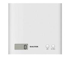 Salter 1066 WHDR15 Balanza de cocina electrÃ³nica - capacidad de 3 kg, plÃ¡stico, blanco, 18 x 17.8 x 2.5 cm