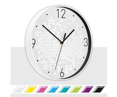 Leitz Reloj de Pared Wow, Blanco, 32.5 x 31.1 cm