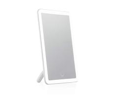 Pauleen 48025 maquillaje, regulador tÃ¡ctil y baterÃ­a Mirror Charming LED Espejo cosmÃ©tico con luz Blanco vidrio/cera, 4 W, Travel