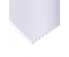 Clairefontaine Dibujo Papel de Dibujo, A4, 180Â g (100Â Hojas), Color Blanco