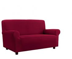 Italian Bed Linen Più Bello Funda Cubre Sofá, Poliéster, BURDEOS, 1 PLAZA